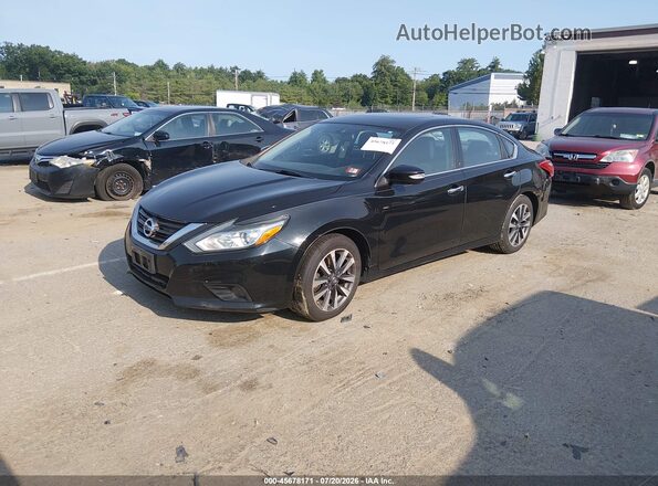 1N4AL3AP3GC266698 2016 NISSAN ALTIMA Black Առջևի ձախ երեք քառորդ տեսարան