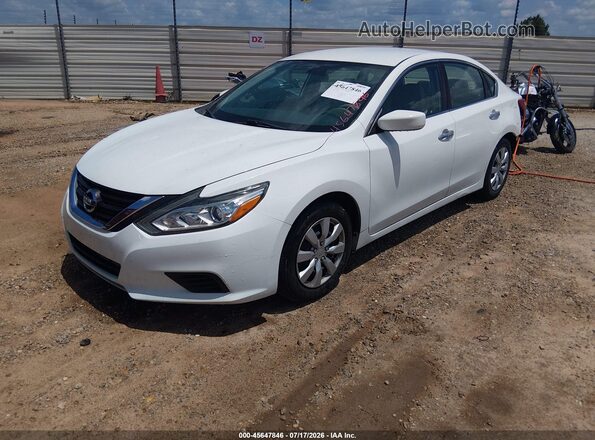 1N4AL3AP3GN306251 2016 NISSAN ALTIMA White Առջևի ձախ երեք քառորդ տեսարան