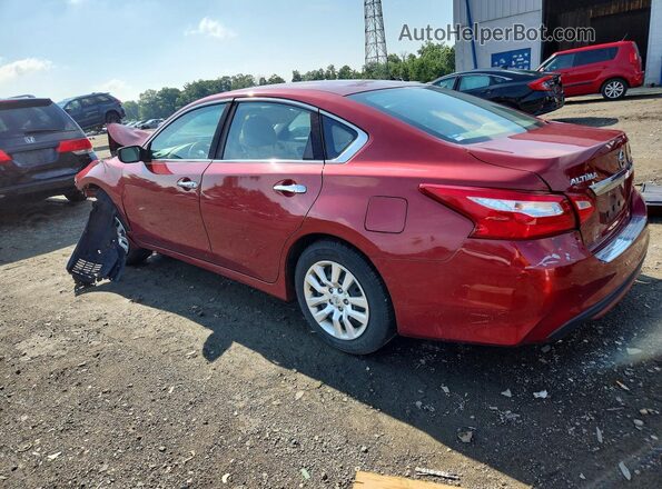 1N4AL3AP3HC125342 2017 NISSAN ALTIMA Red უკანა მარცხენა