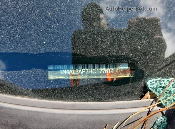 1N4AL3AP3HC177814 2017 NISSAN ALTIMA Gray Вид підкапотного простору