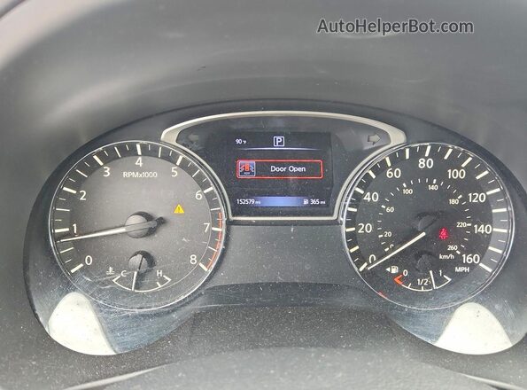 1N4AL3AP3HC235193 2017 NISSAN ALTIMA Silver Widok zestawu wskaźników