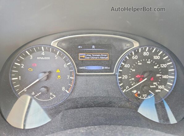 1N4AL3AP3HC241365 2017 NISSAN ALTIMA Black Vista del cuadro de instrumentos