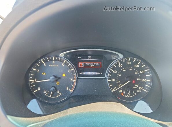 1N4AL3AP3HC273233 2017 NISSAN ALTIMA Gray Вид щитка приладів