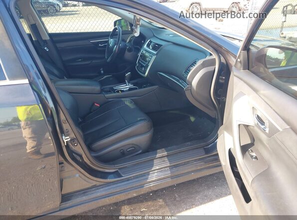 1N4AL3AP3HC298004 2017 NISSAN ALTIMA Black Widok wnętrza z przodu
