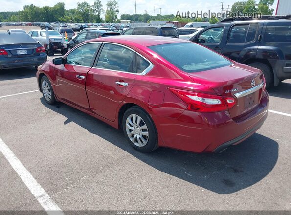 1N4AL3AP3HC473030 2017 NISSAN ALTIMA Red Задня ліва чверть