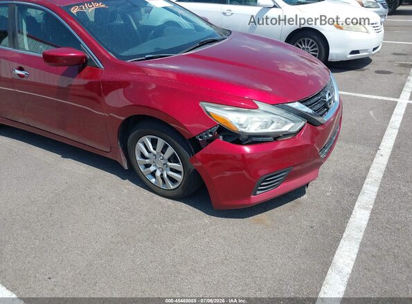 1N4AL3AP3HC473030 2017 NISSAN ALTIMA Red Вид щитка приладів