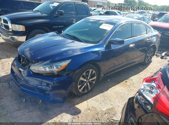 1N4AL3AP3HC481175 2017 NISSAN ALTIMA Синий Передняя левая четверть