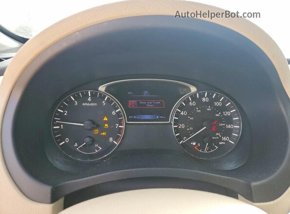 1N4AL3AP3HN308163 2017 NISSAN ALTIMA White Vista del cuadro de instrumentos