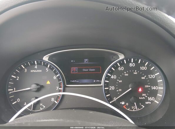 1N4AL3AP3HN316845 2017 NISSAN ALTIMA Silver Widok tylnych siedzeń