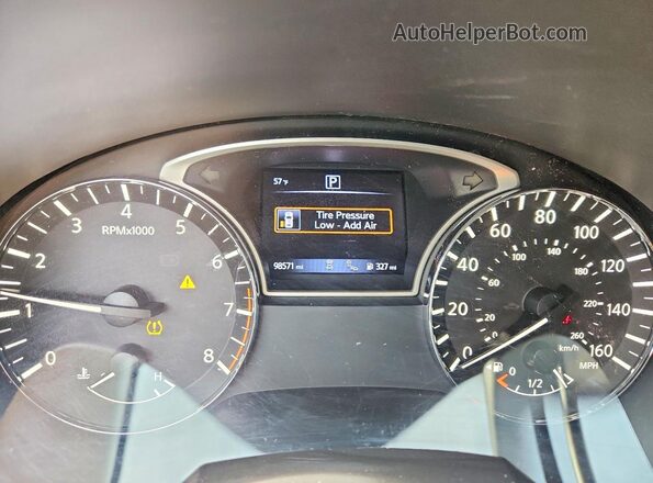 1N4AL3AP3JC168861 2018 NISSAN ALTIMA Gray ხელსაწყოთა პანელის ხედი