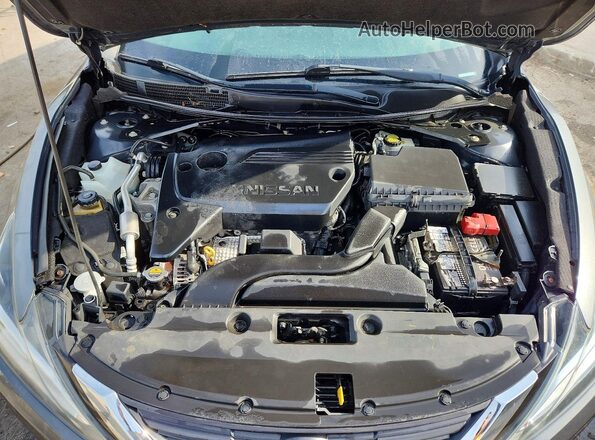 1N4AL3AP3JC168861 2018 NISSAN ALTIMA Gray უკანა სალონის ხედი