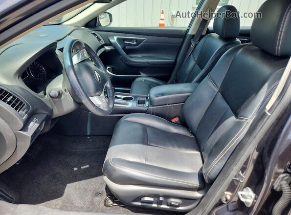 1N4AL3AP3JC181061 2018 NISSAN ALTIMA Charcoal წინა სალონის ხედი