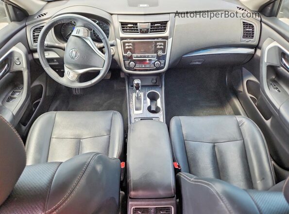 1N4AL3AP3JC181061 2018 NISSAN ALTIMA Charcoal წინა პანელის ხედი