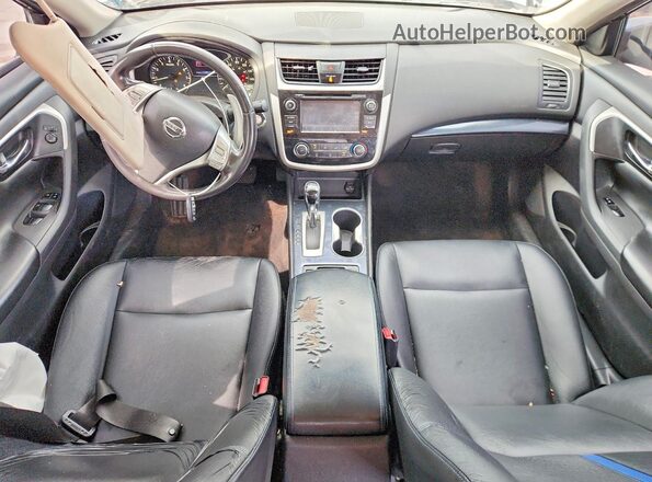 1N4AL3AP3JC184302 2018 NISSAN ALTIMA Черный Вид панели приборов