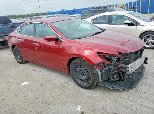 1N4AL3AP3JC195266 2018 NISSAN ALTIMA Burgundy Առջևի աջ