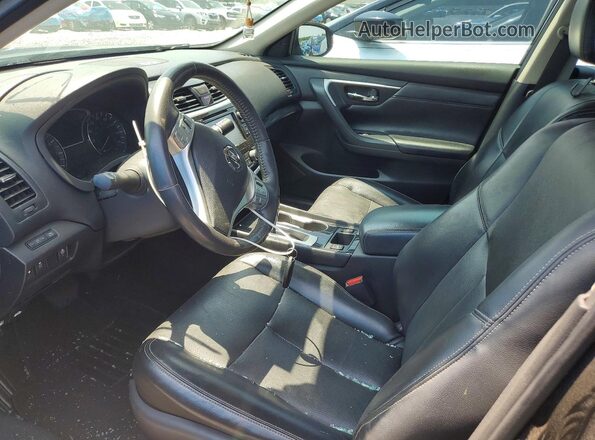 1N4AL3AP3JC212034 2018 NISSAN ALTIMA Black წინა სალონის ხედი