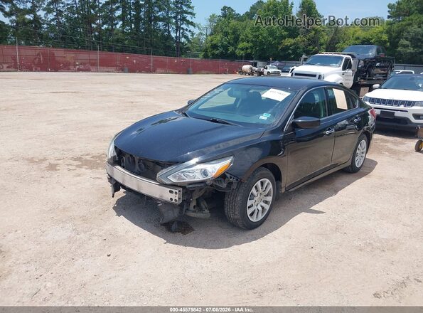 1N4AL3AP3JC230579 2018 NISSAN ALTIMA Black Առջևի ձախ երեք քառորդ տեսարան