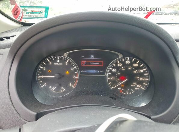 1N4AL3AP3JC248810 2018 NISSAN ALTIMA Silver Instrument cluster view