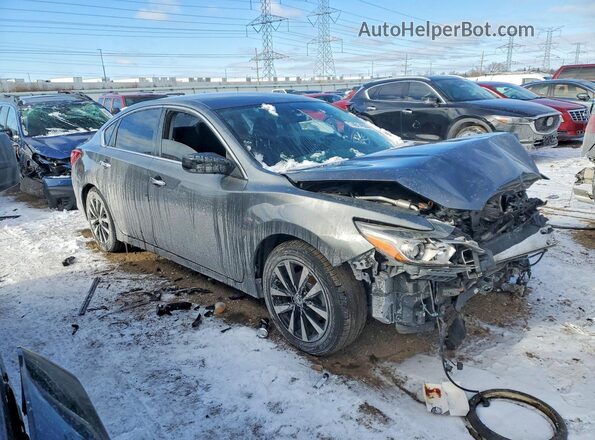 1N4AL3AP3JC250136 2018 NISSAN ALTIMA Серебряный Передняя правая четверть