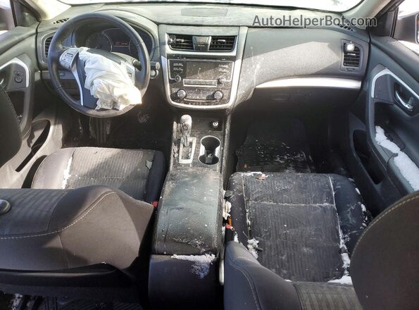 1N4AL3AP3JC250136 2018 NISSAN ALTIMA Серебряный Вид панели приборов
