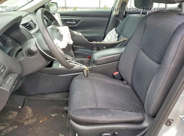 1N4AL3AP3JC470604 2018 NISSAN ALTIMA Silver წინა სალონის ხედი