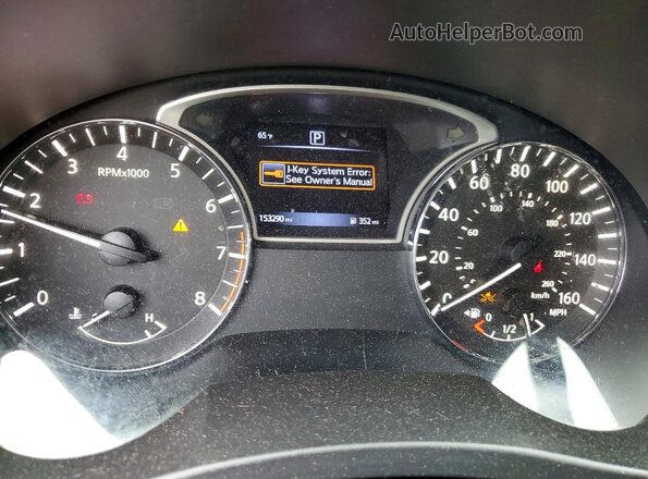 1N4AL3AP3JC470604 2018 NISSAN ALTIMA Silver ხელსაწყოთა პანელის ხედი