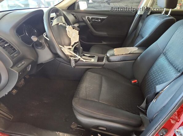 1N4AL3AP3JC475981 2018 NISSAN ALTIMA Red წინა სალონის ხედი