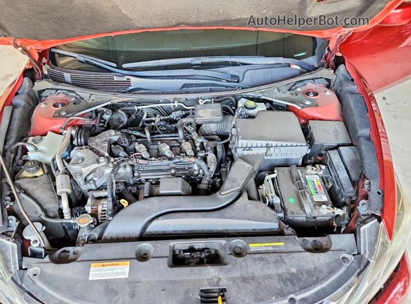 1N4AL3AP3JC475981 2018 NISSAN ALTIMA Red უკანა სალონის ხედი