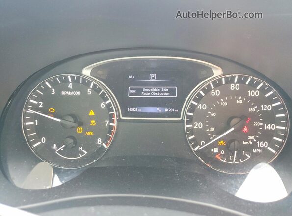 1N4AL3AP4GC111187 2016 NISSAN ALTIMA Gray Vista del cuadro de instrumentos