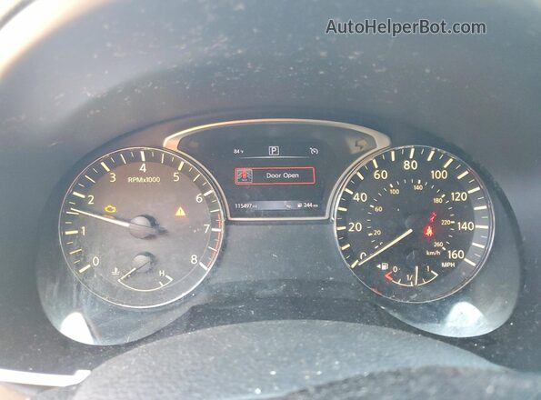 1N4AL3AP4GC112081 2016 NISSAN ALTIMA Серый Вид щитка приборов