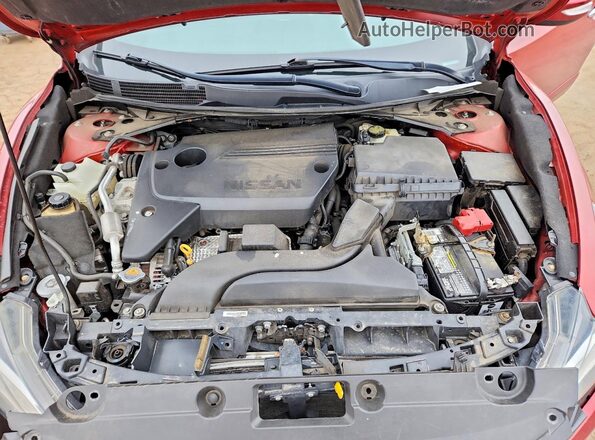 1N4AL3AP4GC113456 2016 NISSAN ALTIMA Red Սալոնի հետևի տեսք