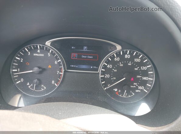 1N4AL3AP4GC134663 2016 NISSAN ALTIMA Gray უკანა სავარძლების ხედი