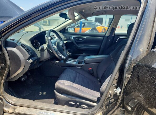 1N4AL3AP4GC142360 2016 NISSAN ALTIMA Black Widok wnętrza z przodu