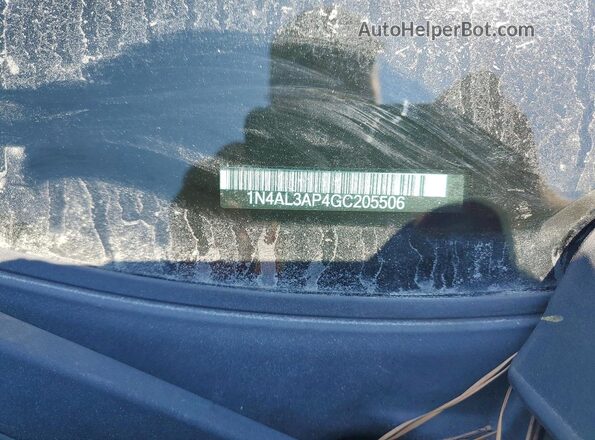 1N4AL3AP4GC205506 2016 NISSAN ALTIMA Gray ძრავის განყოფილების ხედი