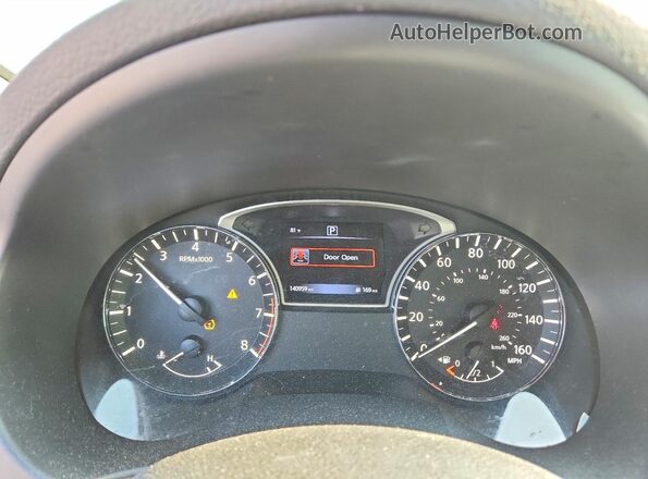 1N4AL3AP4GC230521 2016 NISSAN ALTIMA Silver Vista del cuadro de instrumentos