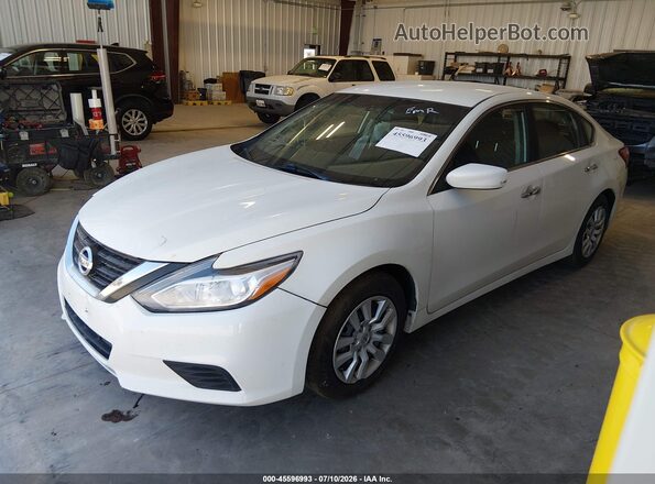 1N4AL3AP4GC239123 2016 NISSAN ALTIMA White Առջևի ձախ երեք քառորդ տեսարան
