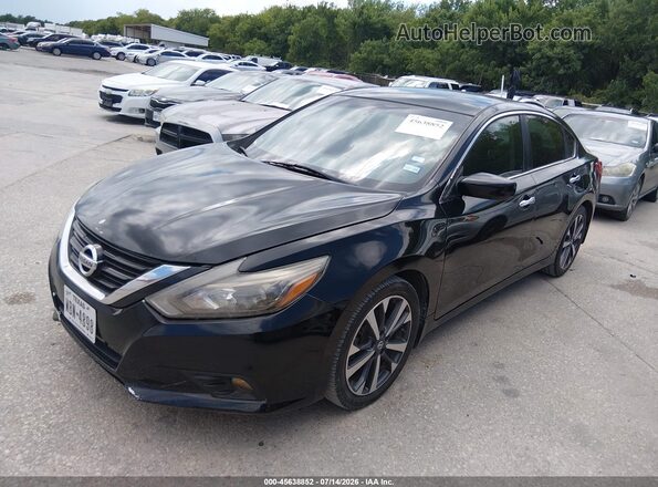 1N4AL3AP4GN319882 2016 NISSAN ALTIMA Черный Передняя левая четверть