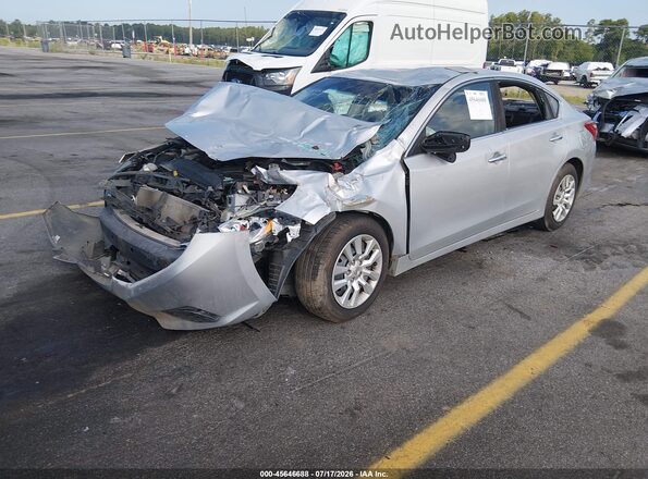 1N4AL3AP4GN321468 2016 NISSAN ALTIMA Silver წინა მარცხენა ხედი სამი მეოთხედიდან