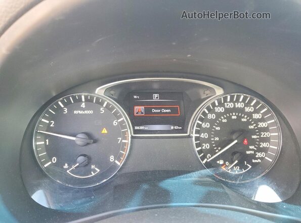 1N4AL3AP4GN340036 2016 NISSAN ALTIMA Gray Widok zestawu wskaźników