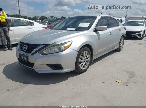1N4AL3AP4GN372100 2016 NISSAN ALTIMA Серебряный Передняя левая четверть