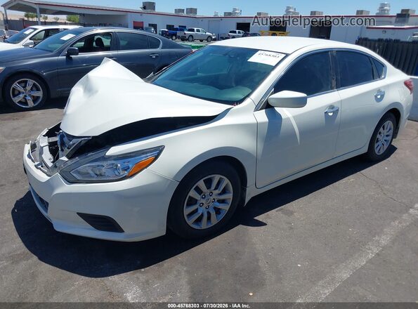 1N4AL3AP4HC108808 2017 NISSAN ALTIMA White წინა მარცხენა ხედი სამი მეოთხედიდან