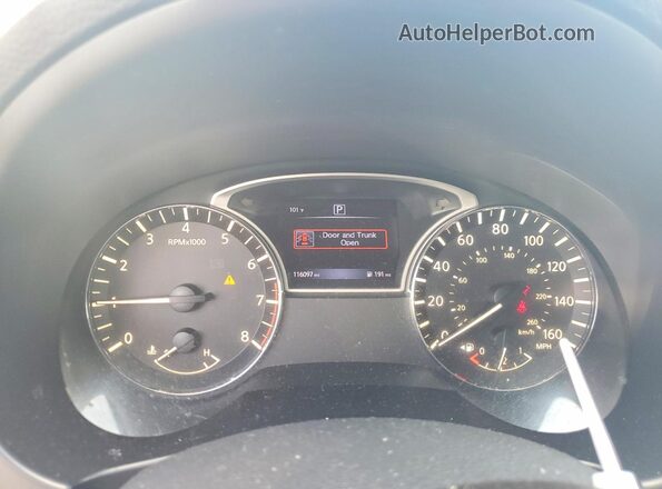 1N4AL3AP4HC130694 2017 NISSAN ALTIMA Black Vista del cuadro de instrumentos