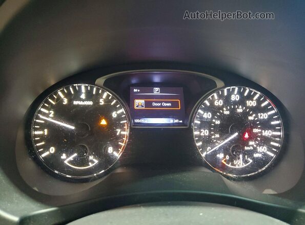 1N4AL3AP4HC161119 2017 NISSAN ALTIMA Gray Вид щитка приладів