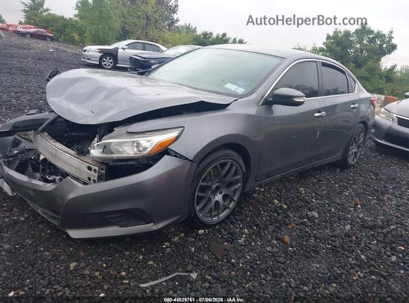 1N4AL3AP4HC190376 2017 NISSAN ALTIMA Серый Передняя левая четверть