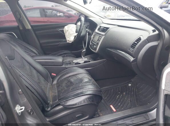 1N4AL3AP4HC190376 2017 NISSAN ALTIMA Серый Вид салона спереди