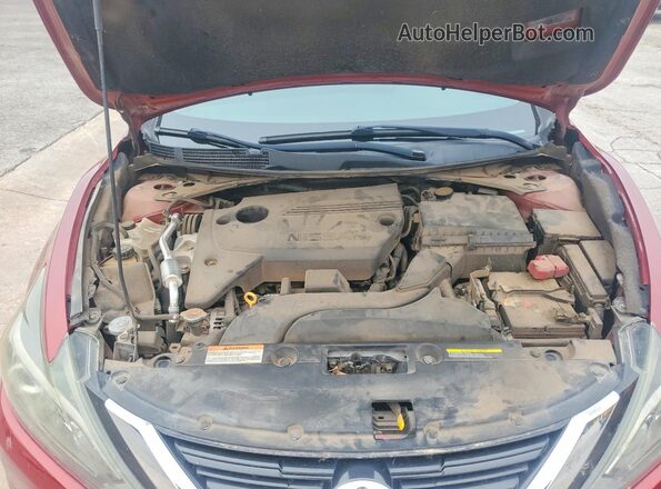 1N4AL3AP4HC232741 2017 NISSAN ALTIMA Red Vista interior trasera