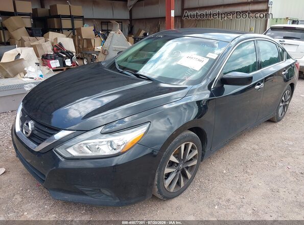 1N4AL3AP4HC241469 2017 NISSAN ALTIMA Black წინა მარცხენა ხედი სამი მეოთხედიდან