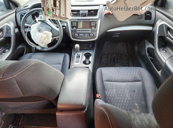1N4AL3AP4HC283916 2017 NISSAN ALTIMA Black წინა პანელის ხედი