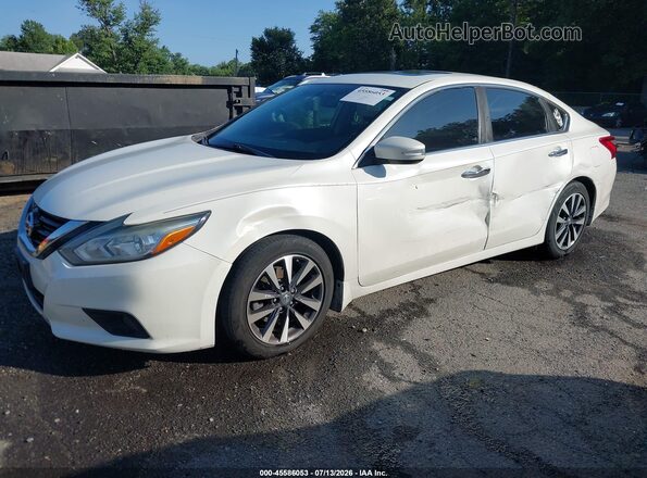 1N4AL3AP4HC284158 2017 NISSAN ALTIMA Белый Передняя левая четверть
