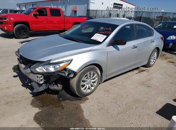 1N4AL3AP4HC477300 2017 NISSAN ALTIMA Silver Przód lewy